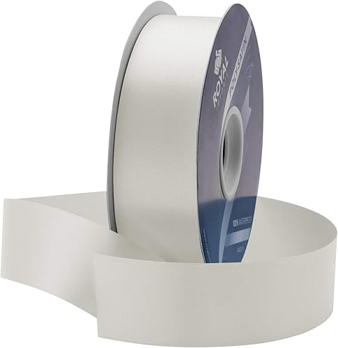 Vista 20 de Royal Imports Cinta Impermeable de Satén de Poli de 1.5" (#9) para Decoración Floral y Artesanal, Rollo de 100 Yardas (Carrete de 300 Pies)