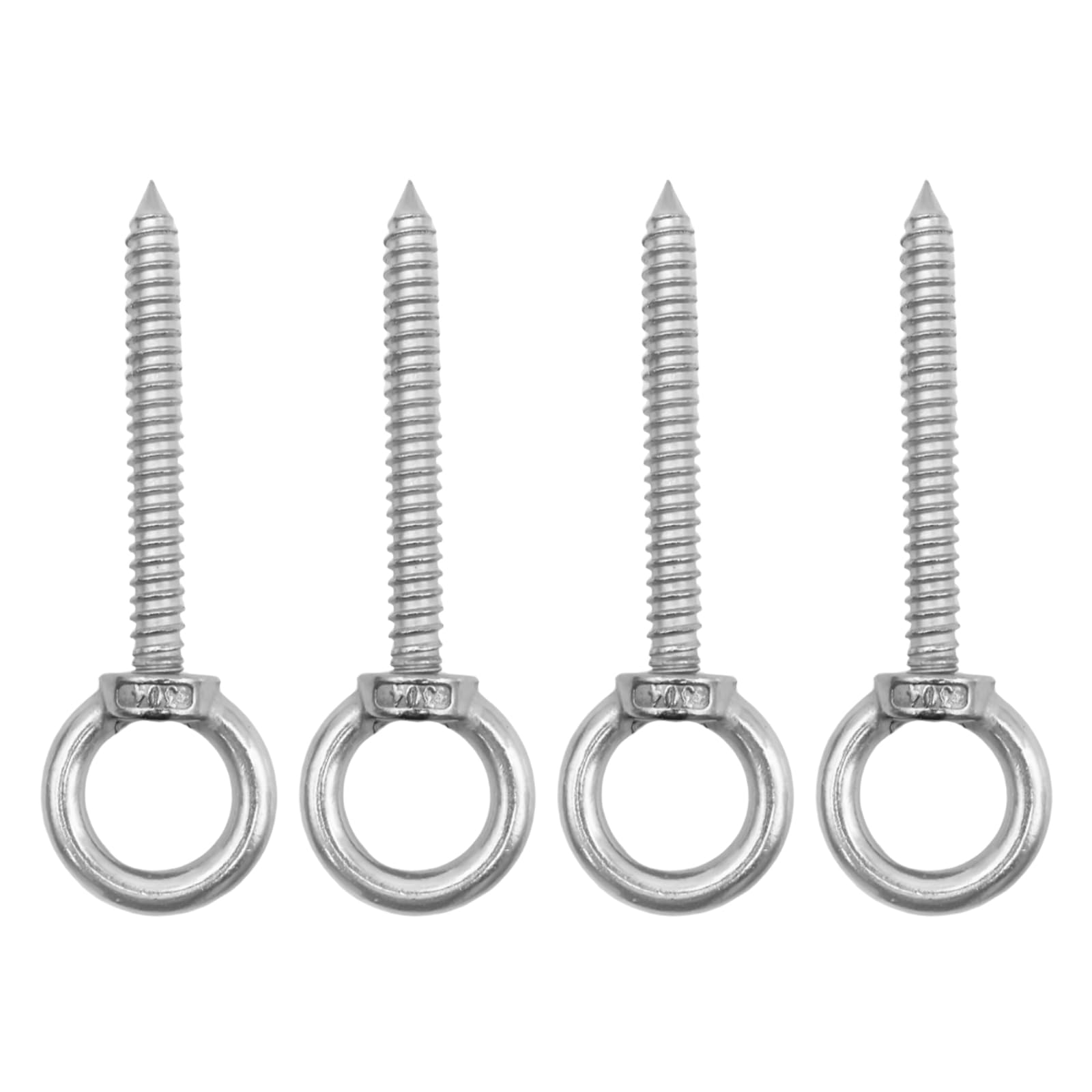 Crochets à œillets robustes M10 de 16 cm VIKKSAER pour suspendre hamac