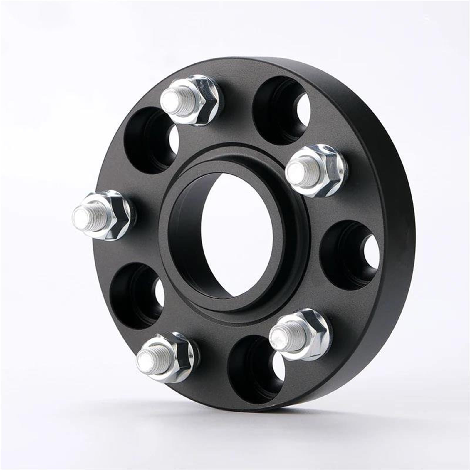 Abstandshalter für Reifenversatz 2 Stück Spurverbreiterungen Adapter PCD 5x120 CB 74,1mm Felgenabstandshalter Für X5 X6 F15 F16(Black 20mm)