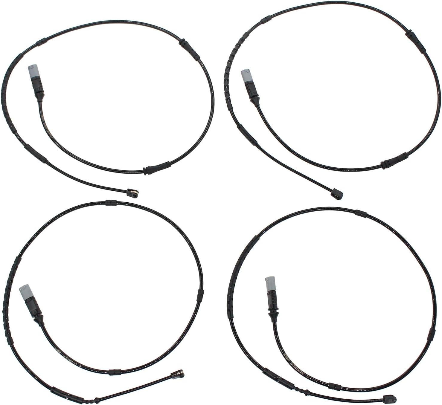 4Pcs Front and Rear Left Right Brake Pad Wear Sensor for 230i 120i 320i 330i 340i 420i 430i 440i 328d 330e M2 M240i GT xDrive Gran Coupe