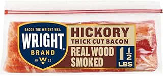 Wright, Hickory Thick Cut Bacon, 24 oz (Prop 12 Compliant)