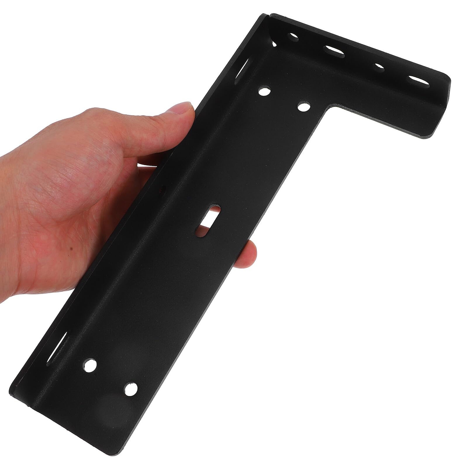 OUNONA 2pezzi Staffe Metalliche per Mensole Parete Staffe per Appendere Oggetti Pesanti Supporti per Mensole Regolabili per Librerie e Scaffalature Design Invisibile per Interni Moderni