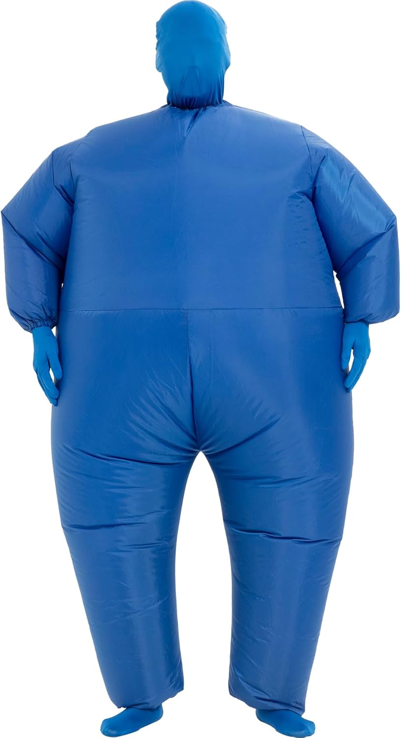 Inflatable Costume Adult,Blow Up Masquerade Jumpsuit,Full Body Party Suit,Halloween Costumes for Men Women - Image 4