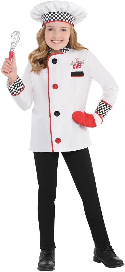 Chef Costume Outfit - Child Small (4-6)