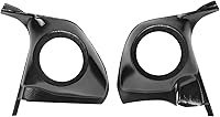 LOSTAR Speaker Kick Panels Pair for 1978-1988 Monte Carlo, El Camino, Malibu, Cutlass, Grand Prix, Regal - Easy Install, Durable Black
