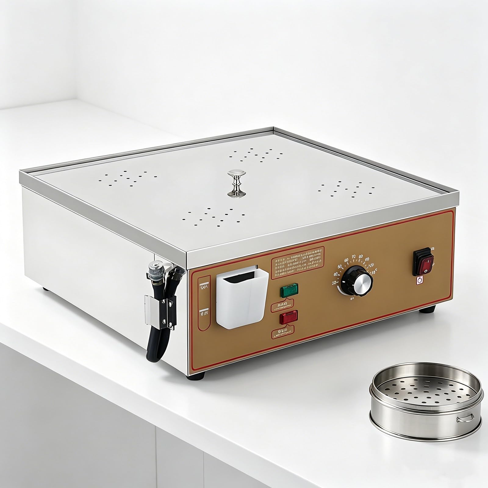 Commercial Electric Dim Sum Steamer, Electric Food Steamer 4holes