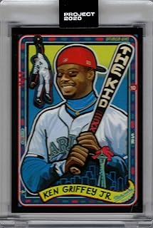Topps Project 2020 Baseball Card #317 1989 Ken Griffey Jr. by Efdot - Only 3,562 made!