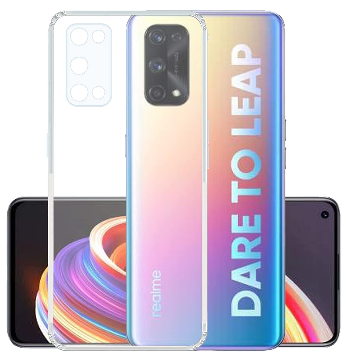 AA19 Back Cover for Realme X7 (Soft & Shockproof Back Case with inbuilt Cushioned Edges) Transparent (B09R151Z23) Amazon Price History, Amazon Price Tracker