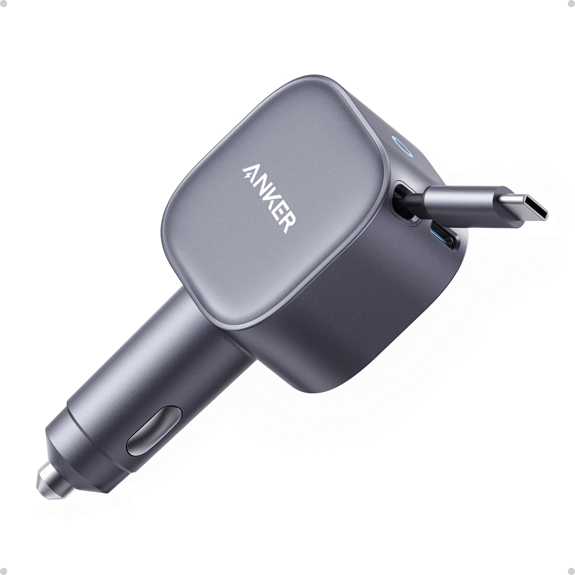 Anker Nano USB-C Araç Şarj Cihazı, 75W, Ultra Kompakt Type-C…