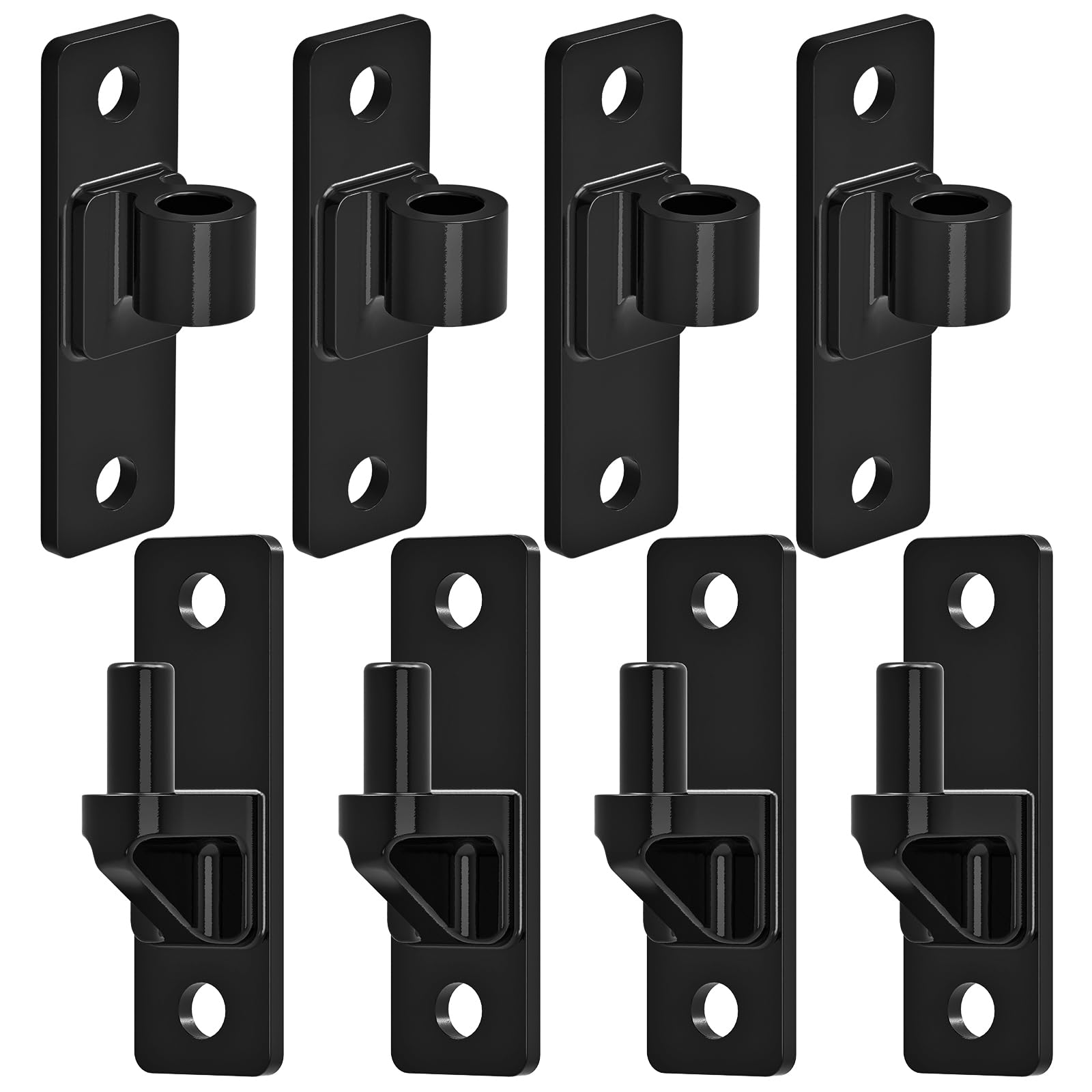 Insaga Heavy Duty Gate Hinges, 2Pack High Strength Steel