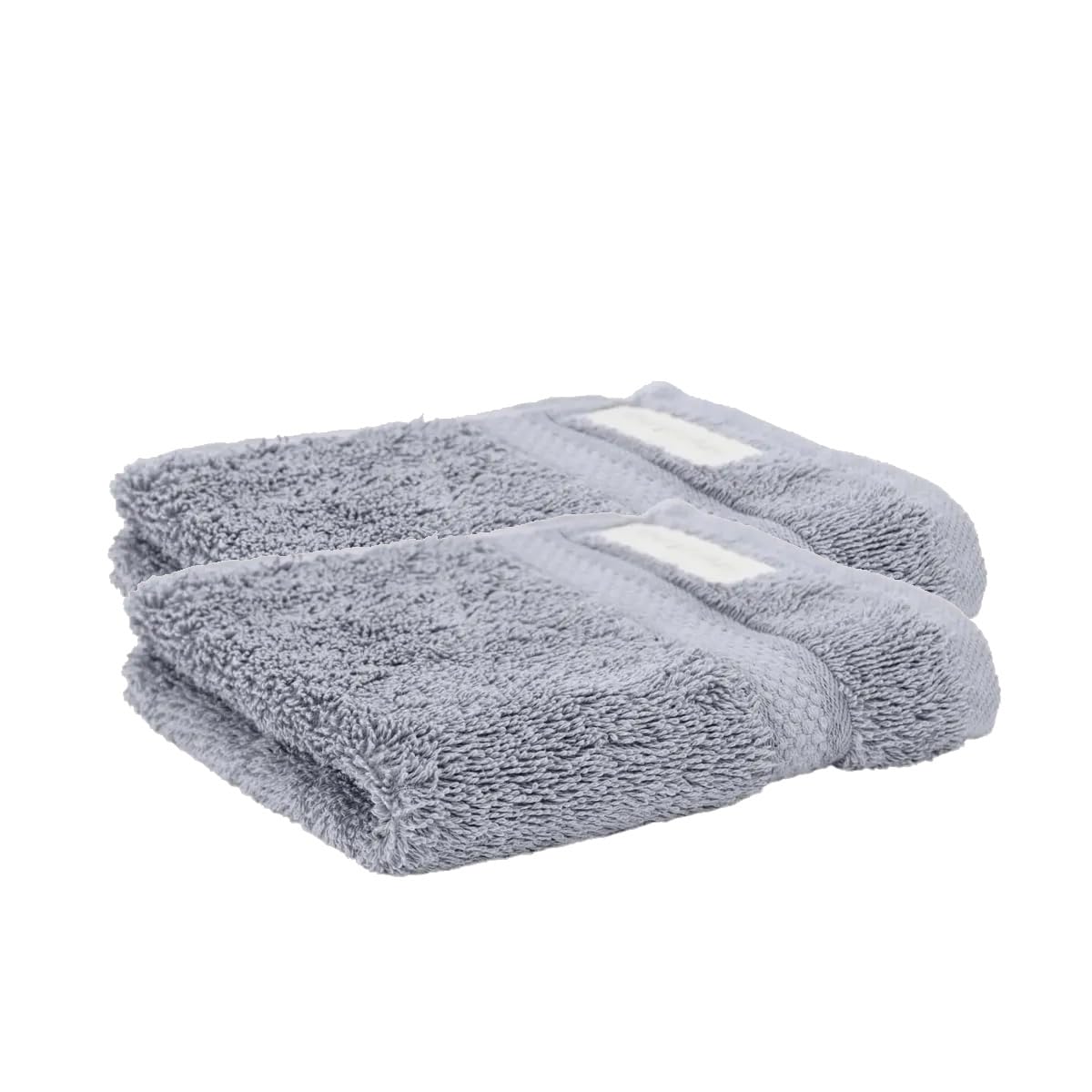 Sheridan Dusty Blue Egyptian Cotton Face Cloths, 660 Gsm, Face Cloth - 2 Pack