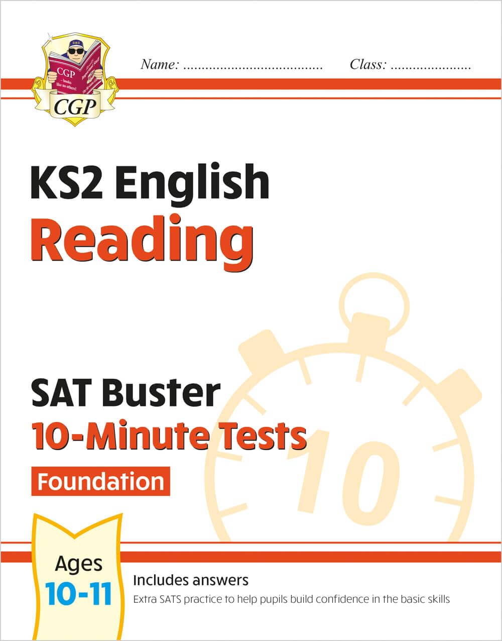 KS2 English SAT Buster 10-Minute Tests: Reading - Foundation (for the 2027 tests)