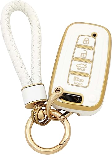 Funda para llavero Kia Borrego Forte Optima Sorento Soul Sportage Rio Hyundai Azera Sonata Veloster Equus Elantra