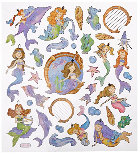 Multi-colorate adesivi-mistica sirene