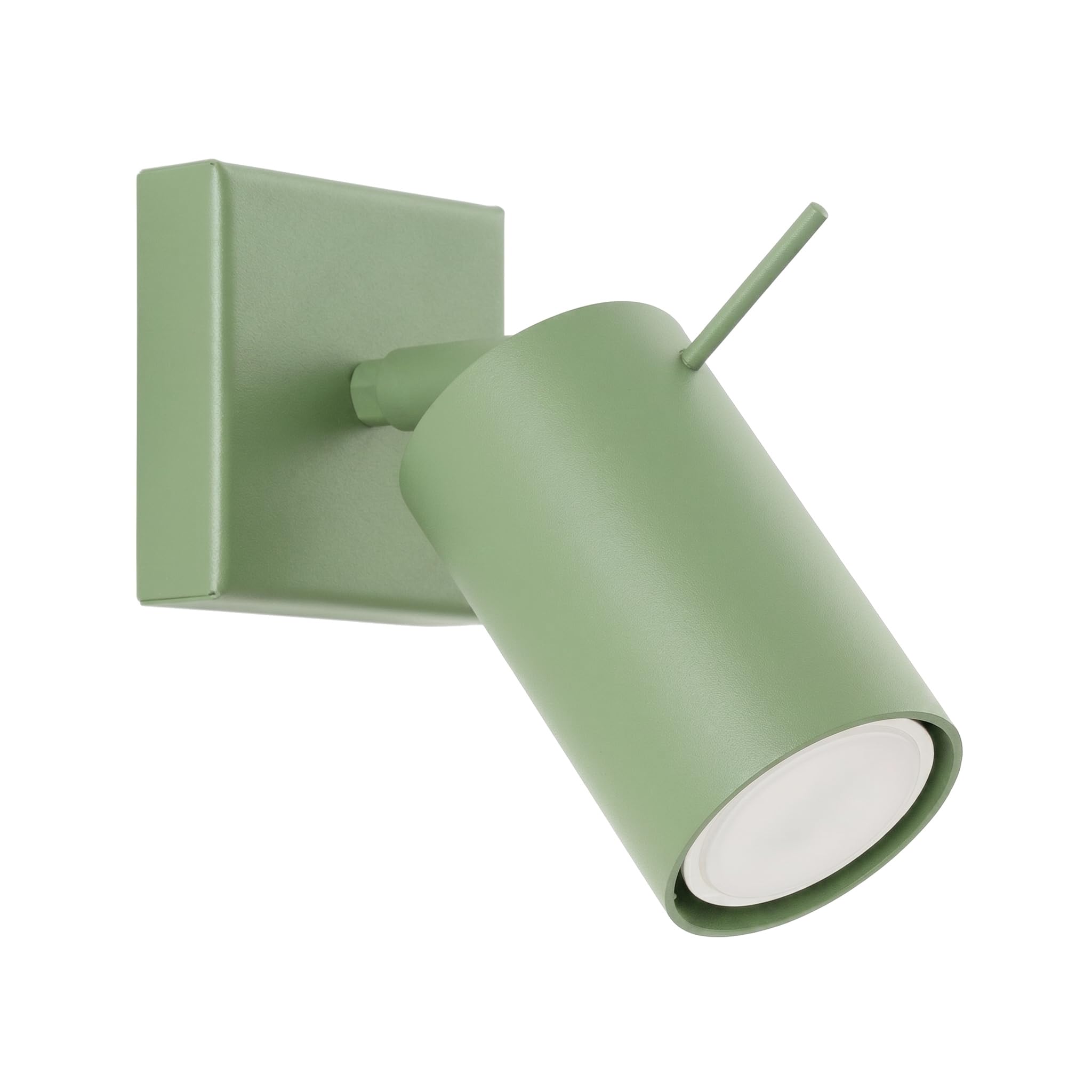 Sollux Lighting Unisex Pale Green Modern Wall Lamps 8X8x16cm 1XLight In | Size: 8 X 8 X 16 Cm