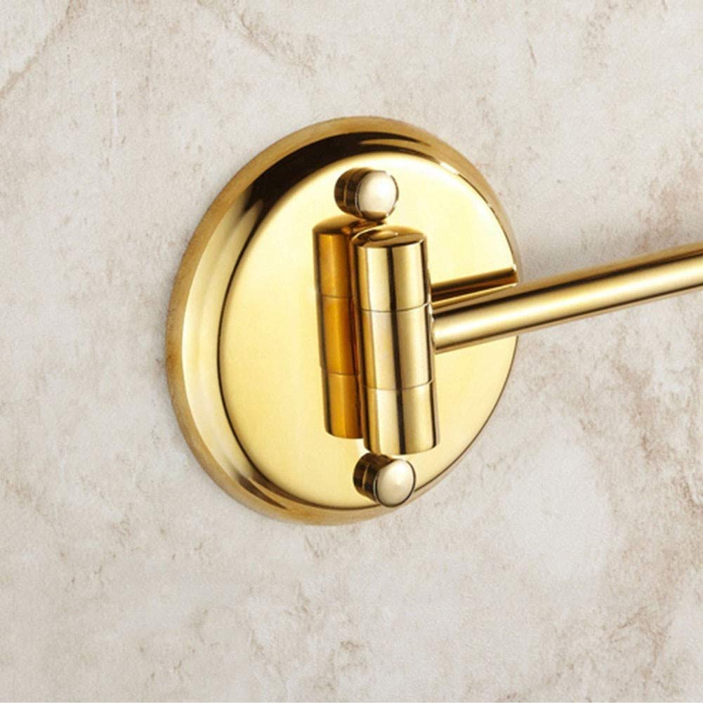 Espejo de maquillaje de mano. Espejo de Afeitar Espejo de Maquillaje Montado en la Pared Espejo de Pared Giratorio de Dos Caras de 8 Pulgadas, Espejo de Maquillaje Cosmético de Afeitar de Baño Plegabl
