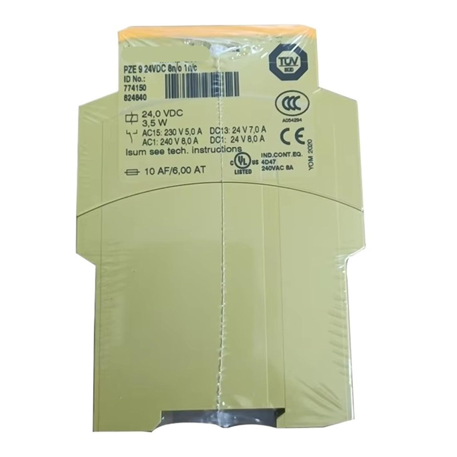 Module Relais PZE9 774150 relais de sécurité basse tension pour armoire électrique