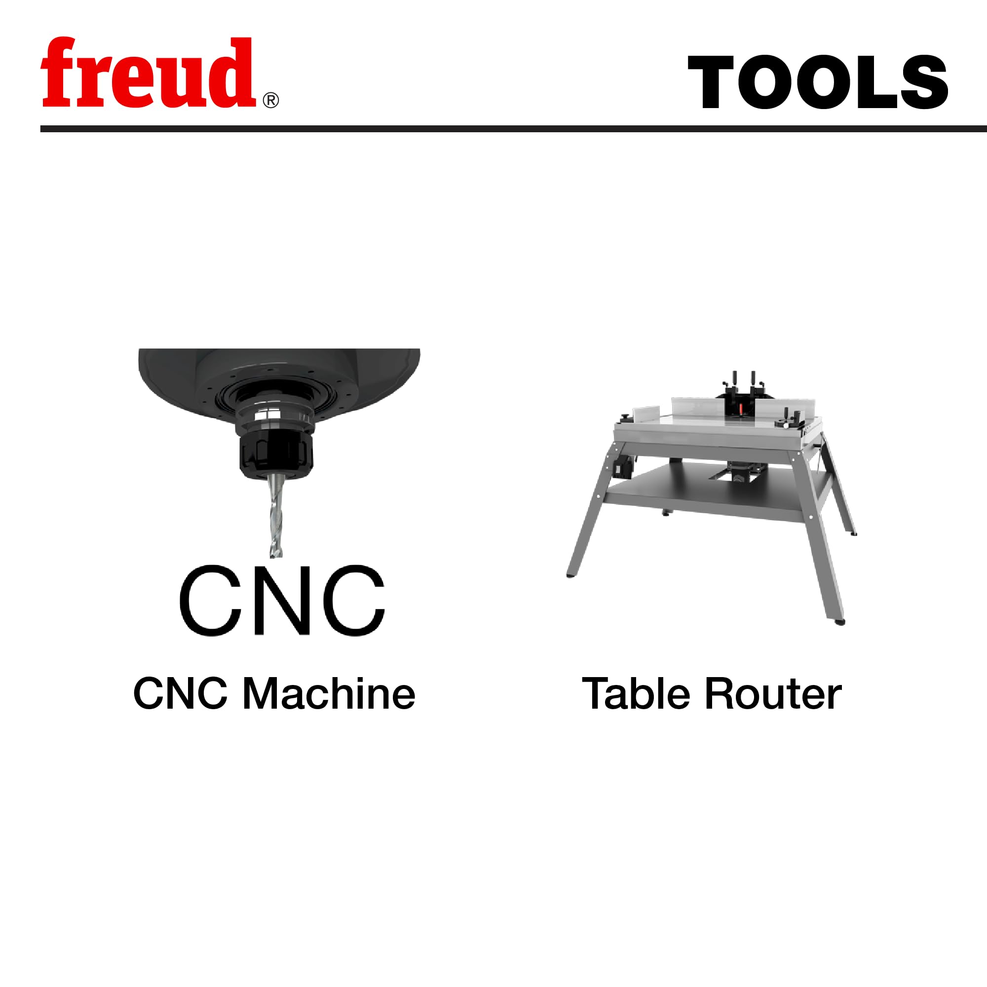 Freud 1/8" Promień złącze kajakowe z trzpieniem 1/2" (99-017)