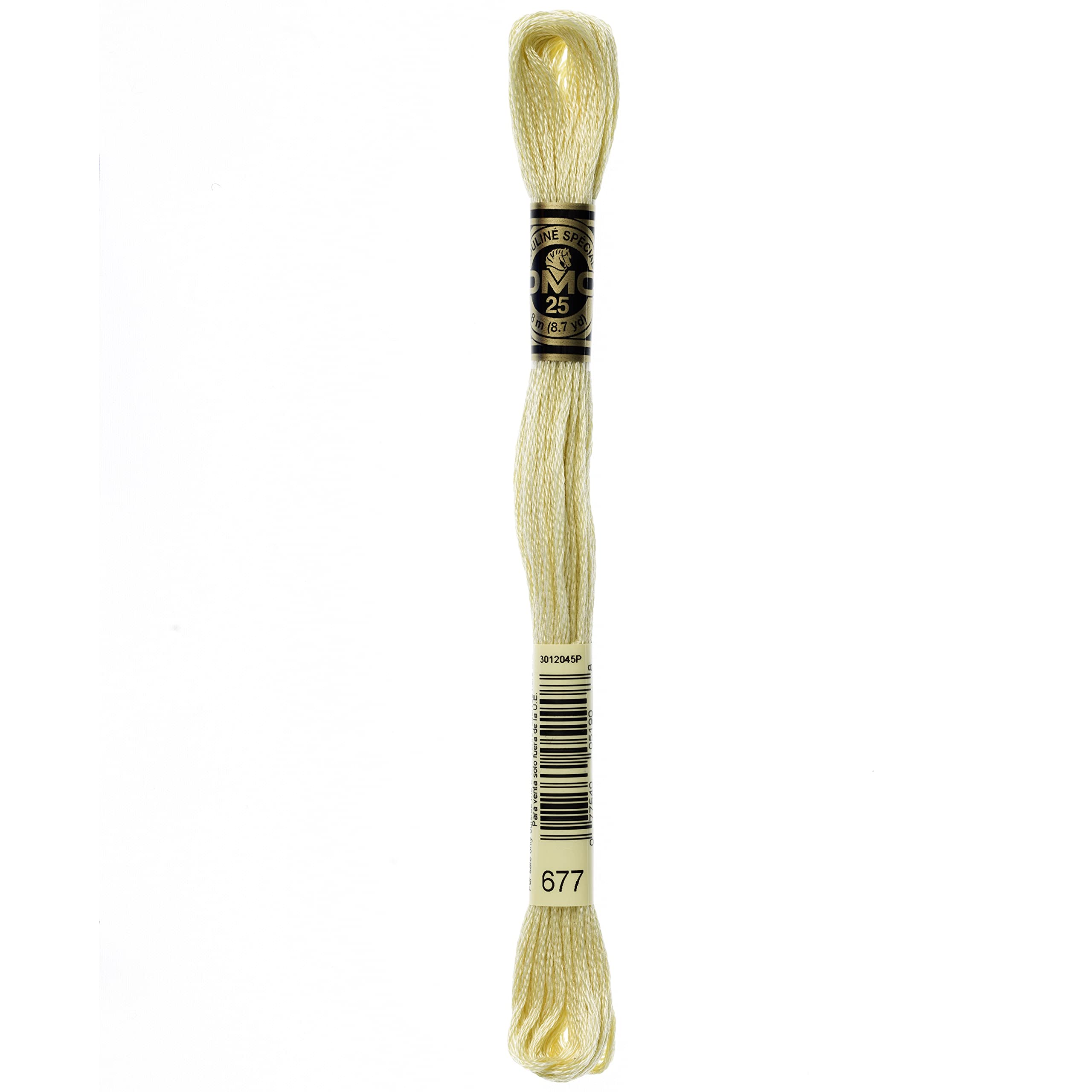 DMC 6-Strand Embroidery Cotton Floss, Very Light Old Gold