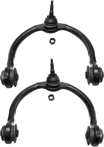 Miniatura 746 de Detroit Axle - Kit de suspensión delantera de 4 piezas para 4WD Ford F-150 F-250 Expedition Lincoln Navigator, 2 brazos de control superiores con