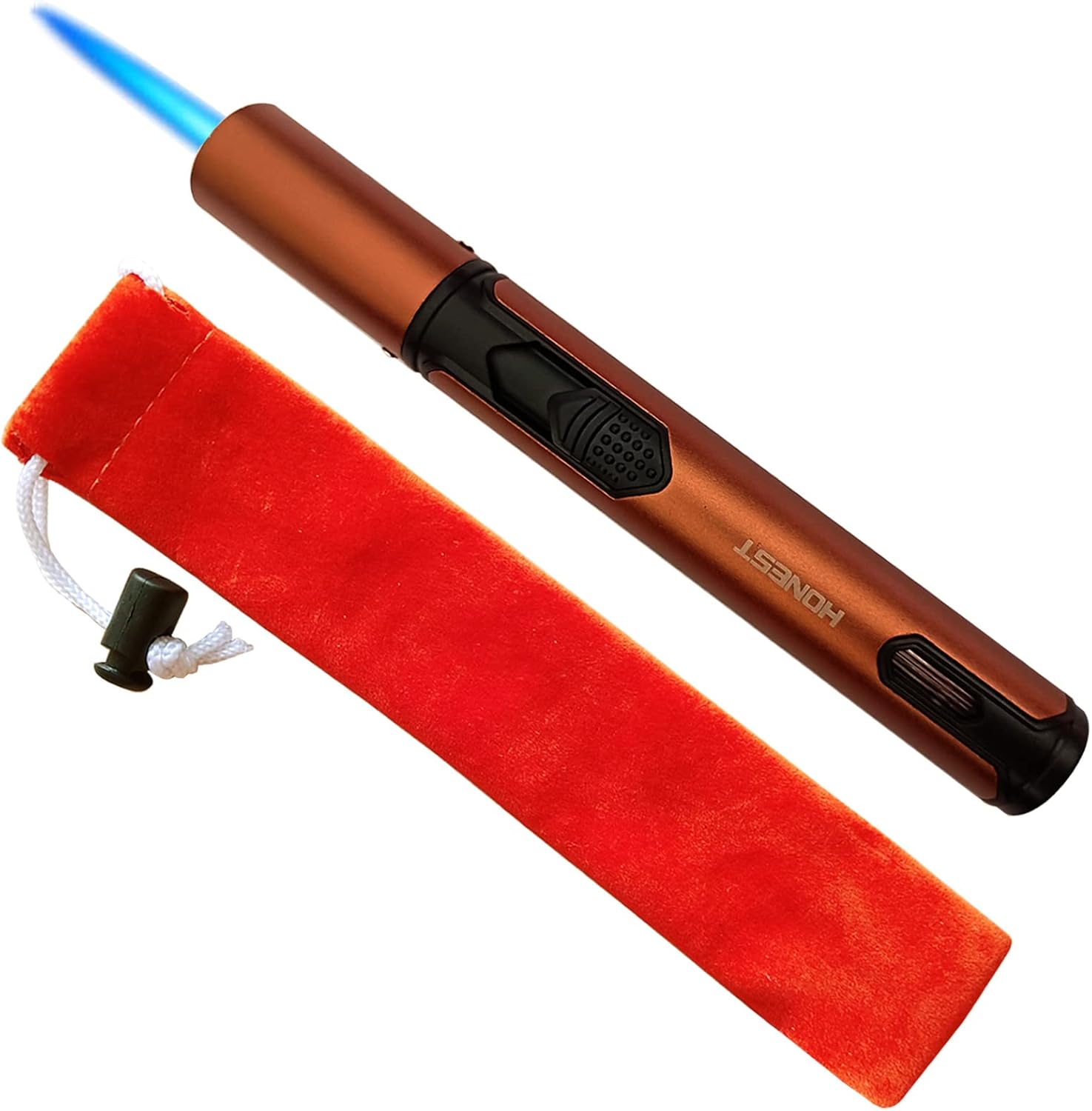 Torch Lighters Butane, Refillable Lighters with Fuel Level Window