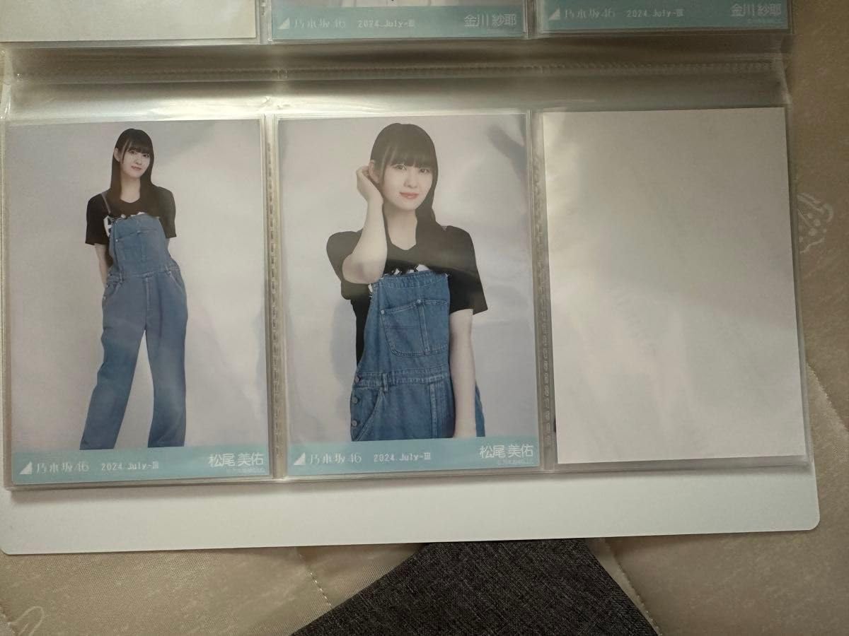 Amazon.co.jp: 乃木坂46 生写真 バラ売り 2024.07 July-Ⅲ 真夏の全国  