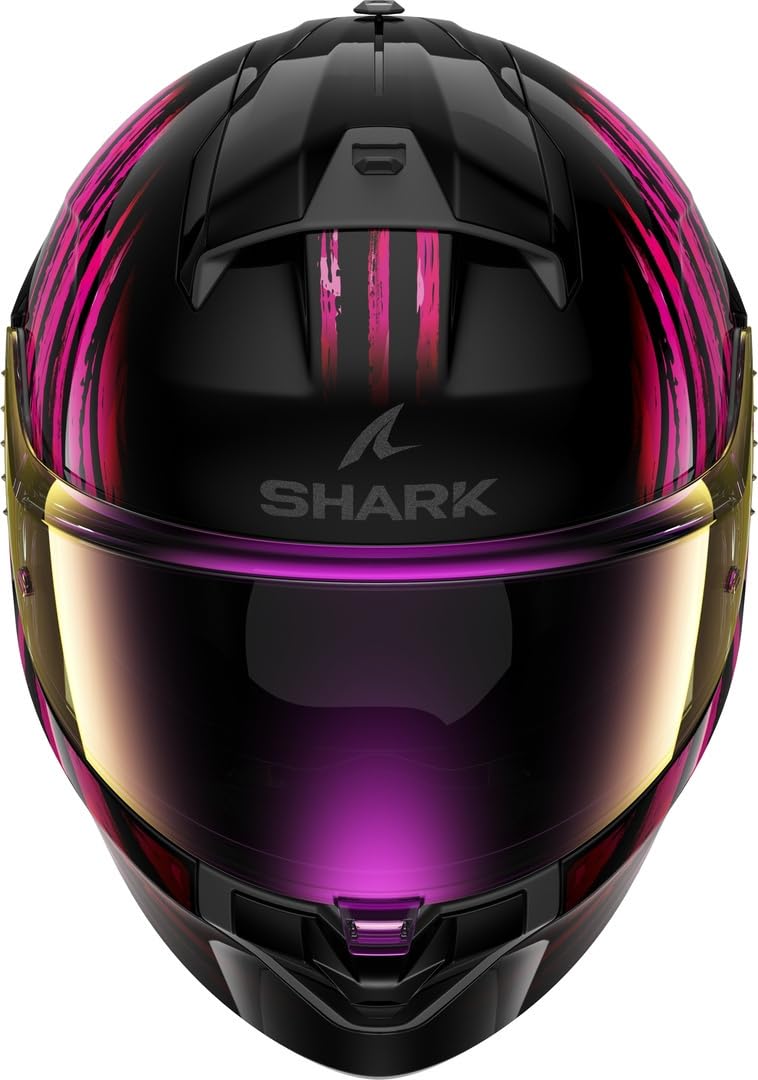 SHARK, Casco Moto Integrale RIDILL 2 ASSYA Black / Pink KVV, M