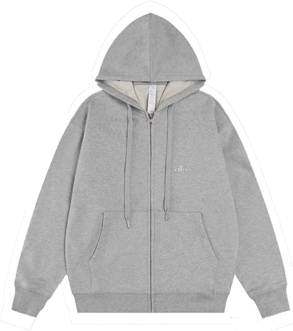 Amazon.co.jp: [Alo Yoga] Accolade Full Zip Hoodie パーカー (JP