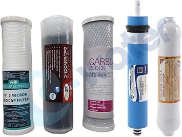 E-Water Ihlas Su Ar tma Cihaz  Filtresi - Cebilon Ihlas Filtre 5 Li Set + Vontron Membranl