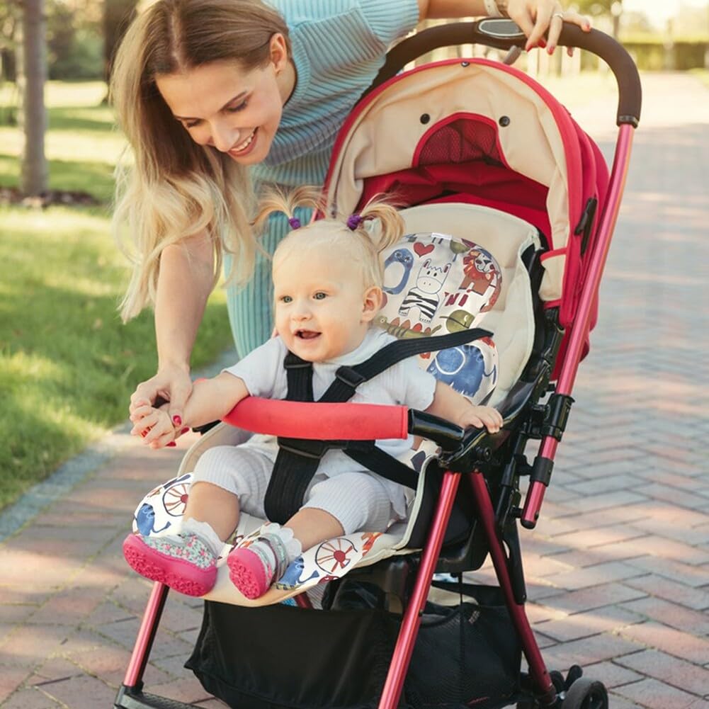 URFEDA Coprisedile estivo traspirante, per passeggino, passeggino, rinfresca e protegge il coprisedile da macchie, prati
