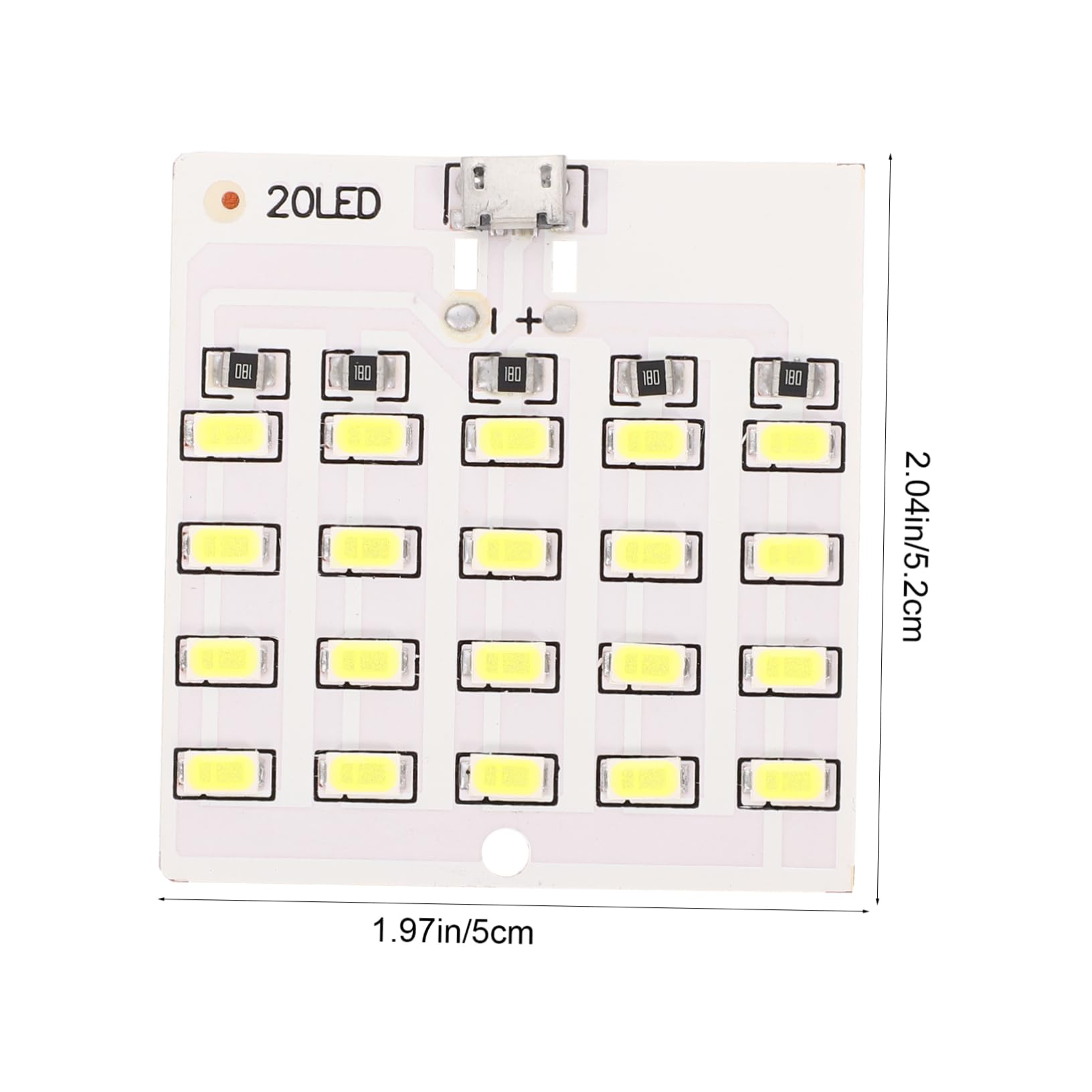 Alipis Led Light Panel for Vehicle Pack Car Interior Lights Easy to Install Leds