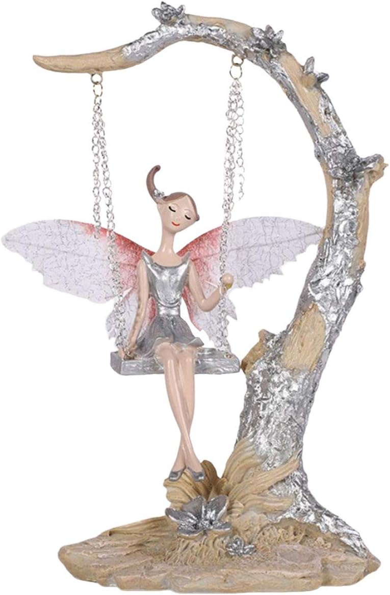 開店祝い 神秘的な妖精像 インテリア置物飾りフェアリー洋風装飾品ホームデコ小物雑貨彫刻ゴシック装飾品オブジェフィギュア人形グッズ幻想的女性 洋風 Labelians Fr