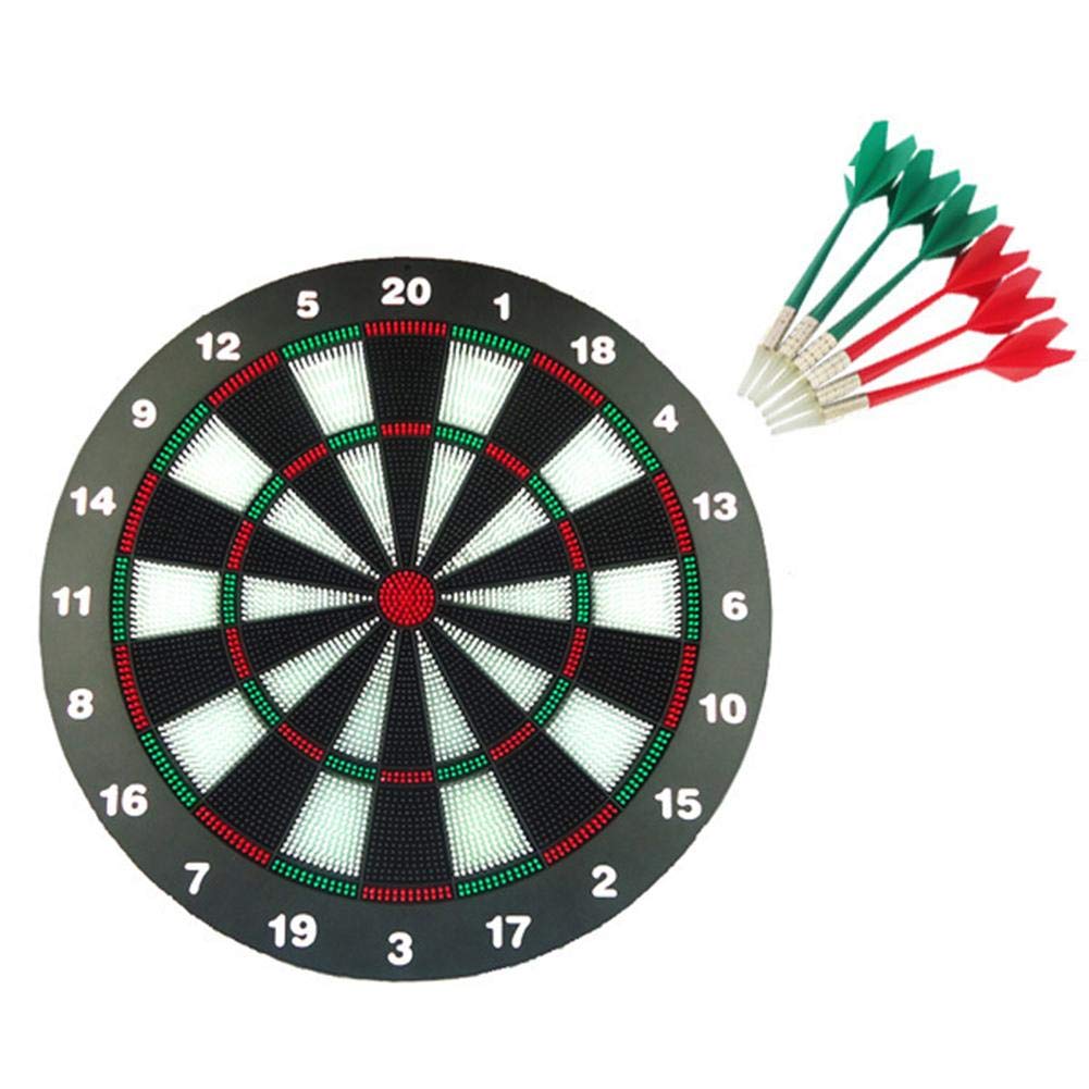 Buy HiFuture Steel Tip Dartboard Set Beginner's Dart Board Safe To Use Metal Dart Board With