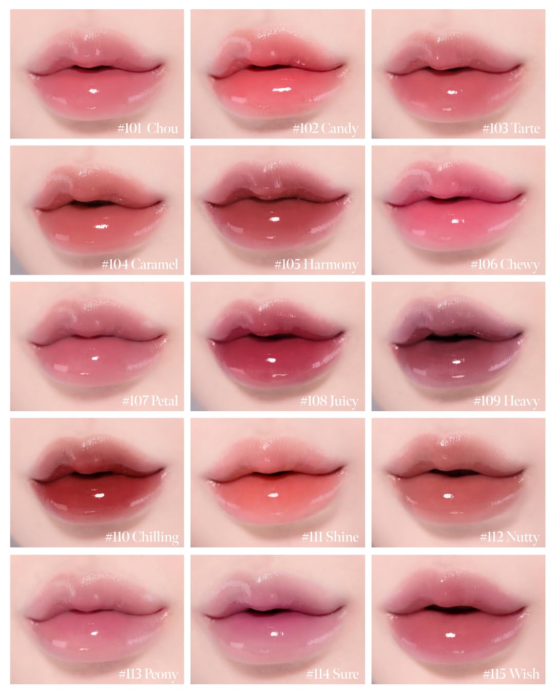 Glow Lock Jelly Tint 108 Juicy, Hydrating Water Glow Lip Stain, Non-Sticky Juicy Gloss, Long Lasting Glass Shine & Dewy Finish, Lightweight Moisturizing Lip Care, Korean Makeup - Image 9