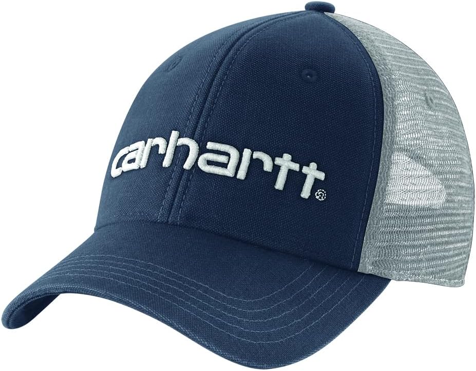mens Dunmore Mesh Back Cap Canvas Mesh-back Logo Graphic Cap (pack of 1)