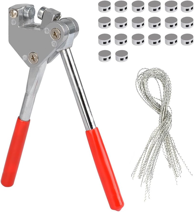 Produktbild von Plombenzange Set 170mm, Plombenzange Für Runde Dichtungen 8 10mm