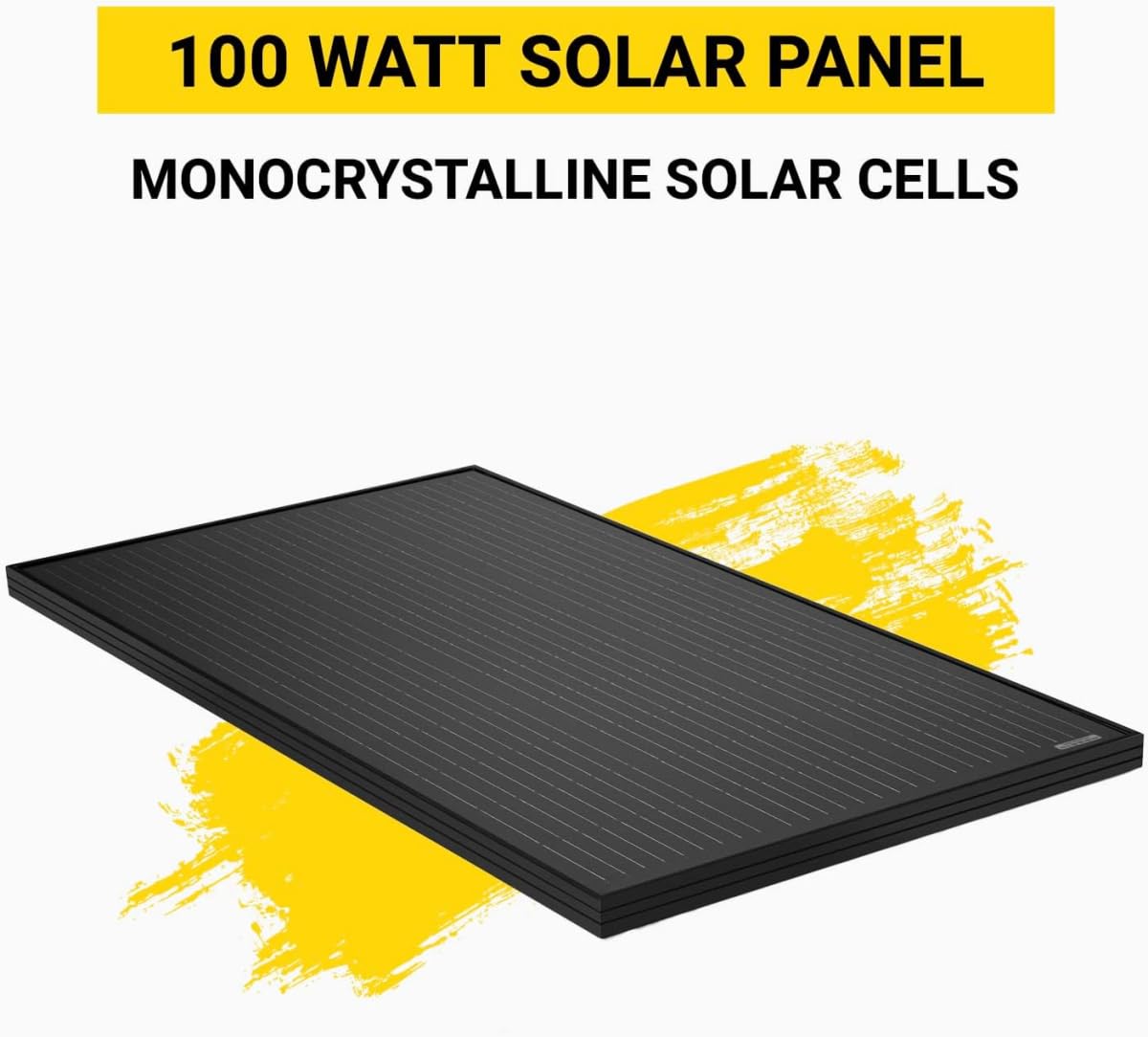 Spartan Power ABS 4 Piece Black Drill Free Solar Panel Mount