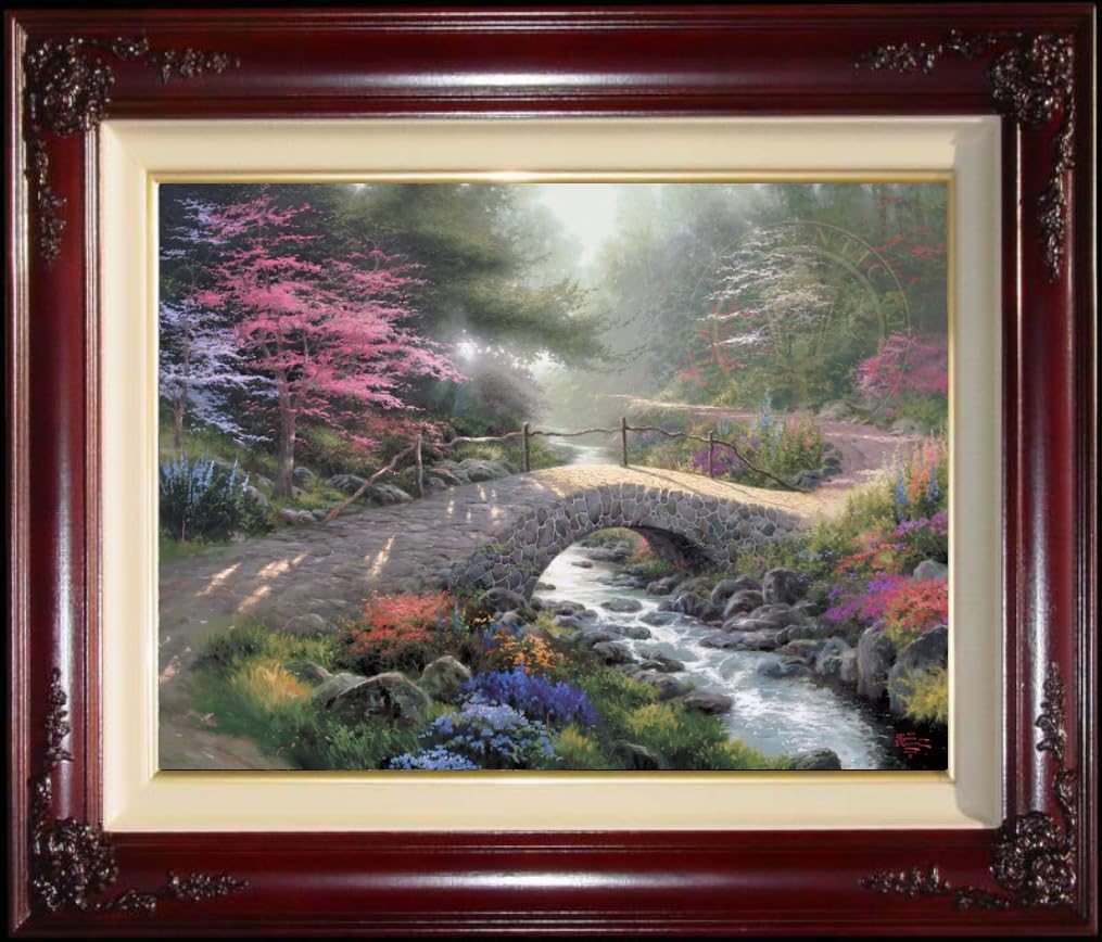 Amazon.com: Thomas Kinkade Bridge of Faith - 25.5