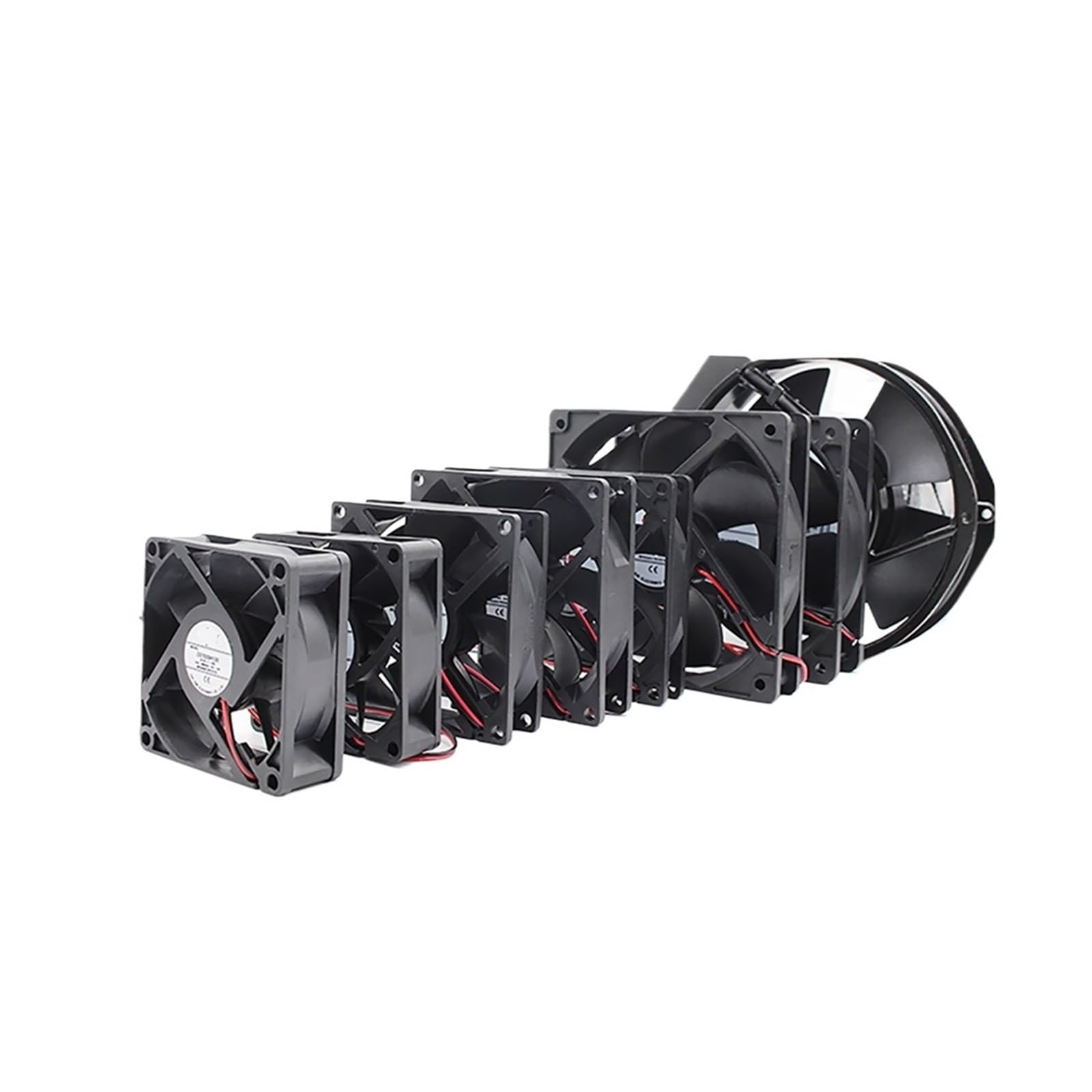 Ventilador sin escobillas de 9238 para refrigerar fuentes de alimentación y armarios de red