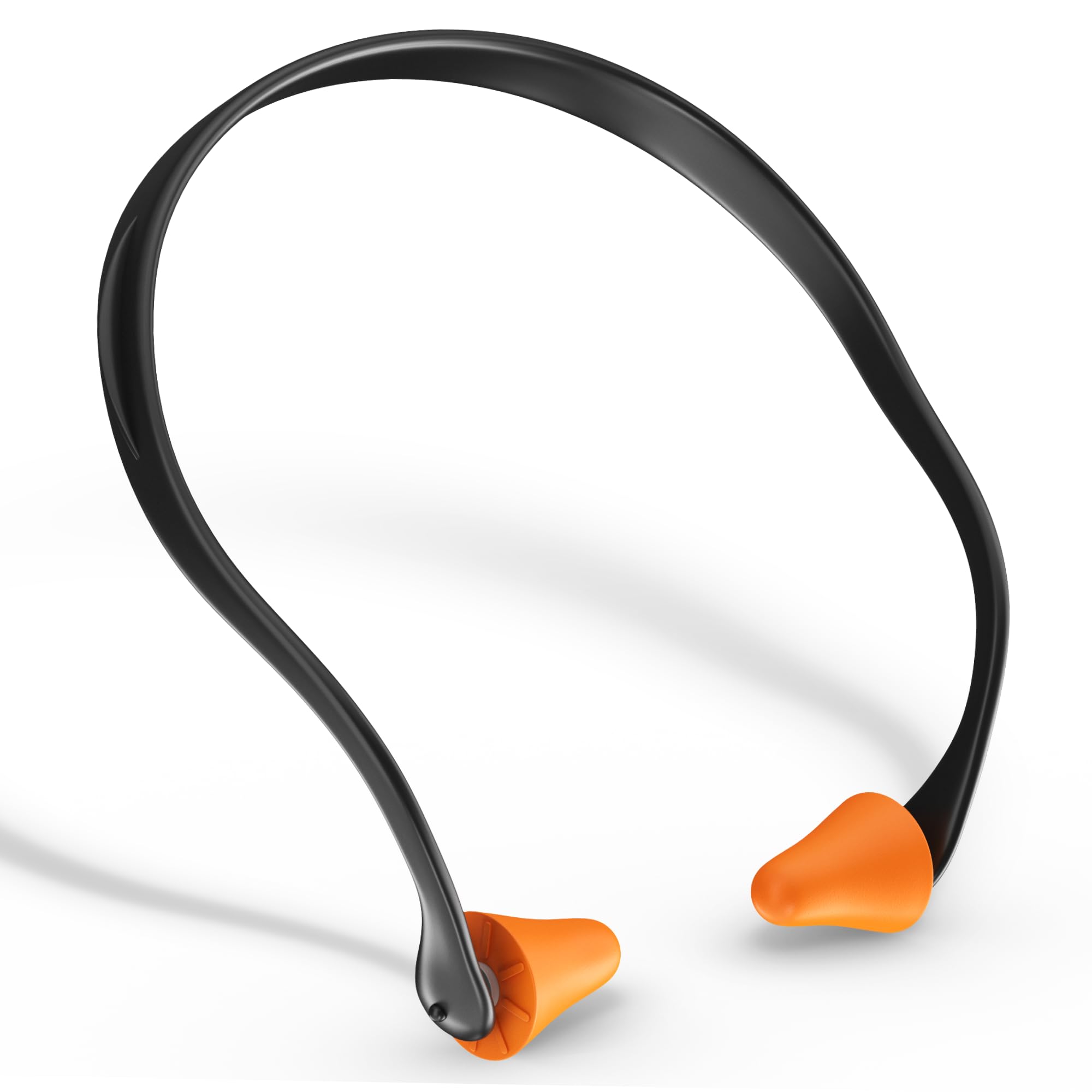 Quality Banded Ear Plugs 10 Pair with Foam Pods