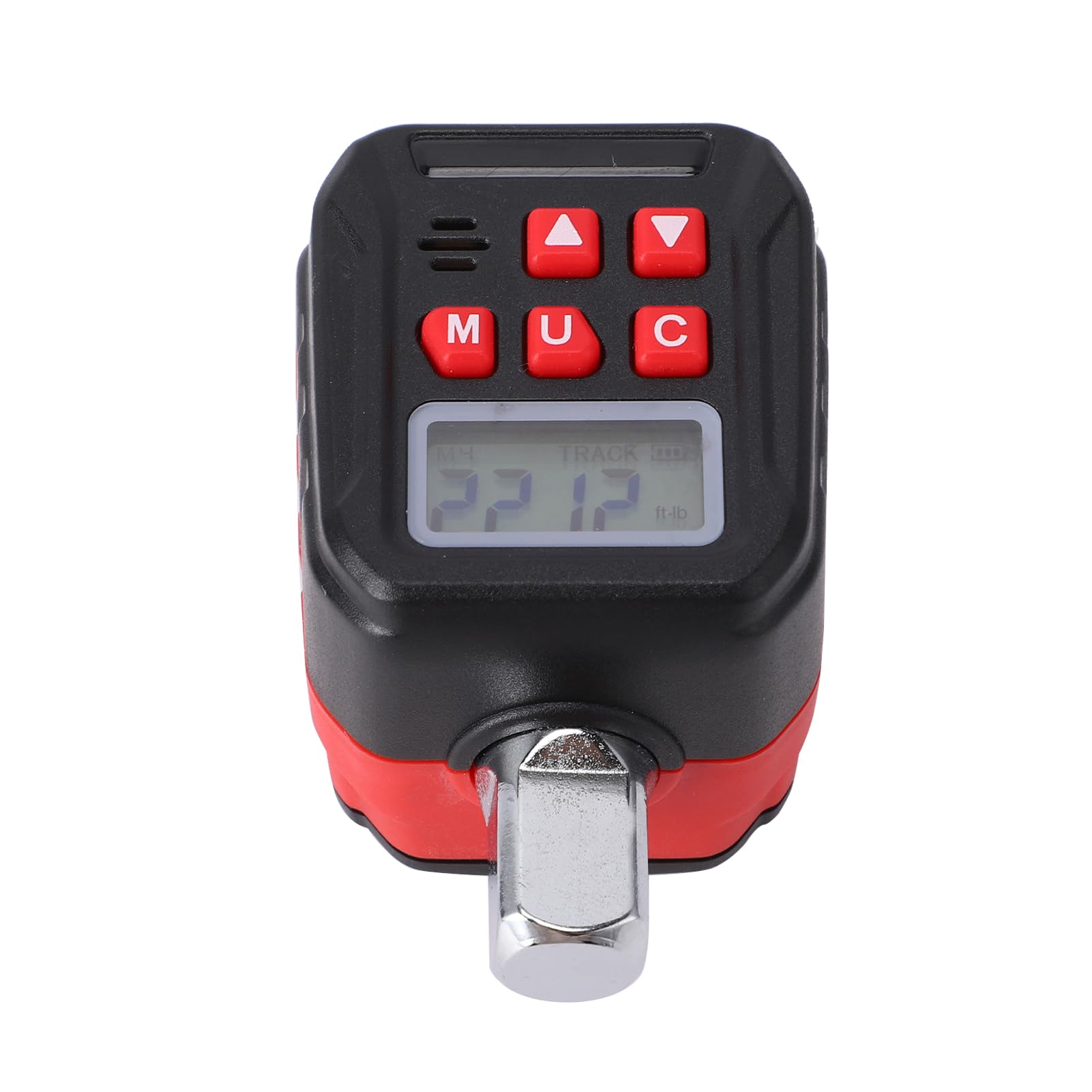 Fabater Clé Dynamométrique Numérique 1/2", 1.5-30Nm (.-22 ft-lb), Convertisseur électronique de Couple avec Alerte LED, Peak/Track, Adaptateurs /4", 3/8" pour Automobile, Moto (17-340 nm)