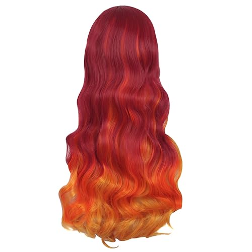 Miniatura 7 de MapofBeauty Peluca de fiesta de cosplay Lolita multicolor ondulada 28