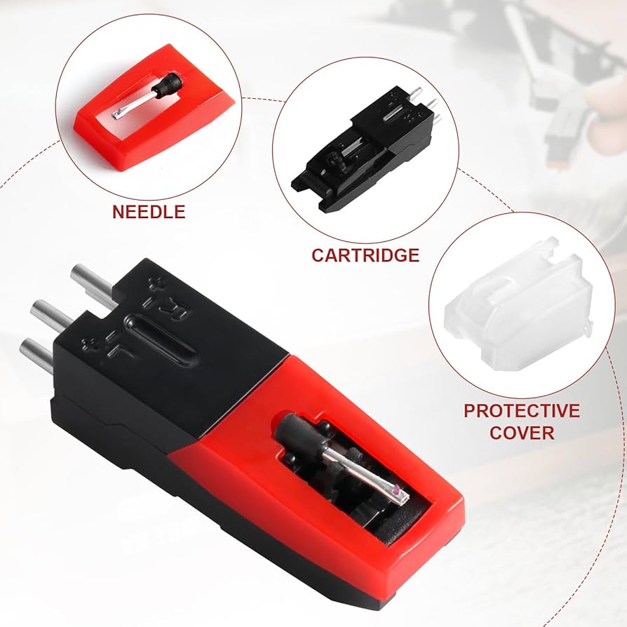 JVC Victor X-1 IIE/D MM Cartridge With Headshell. Solid