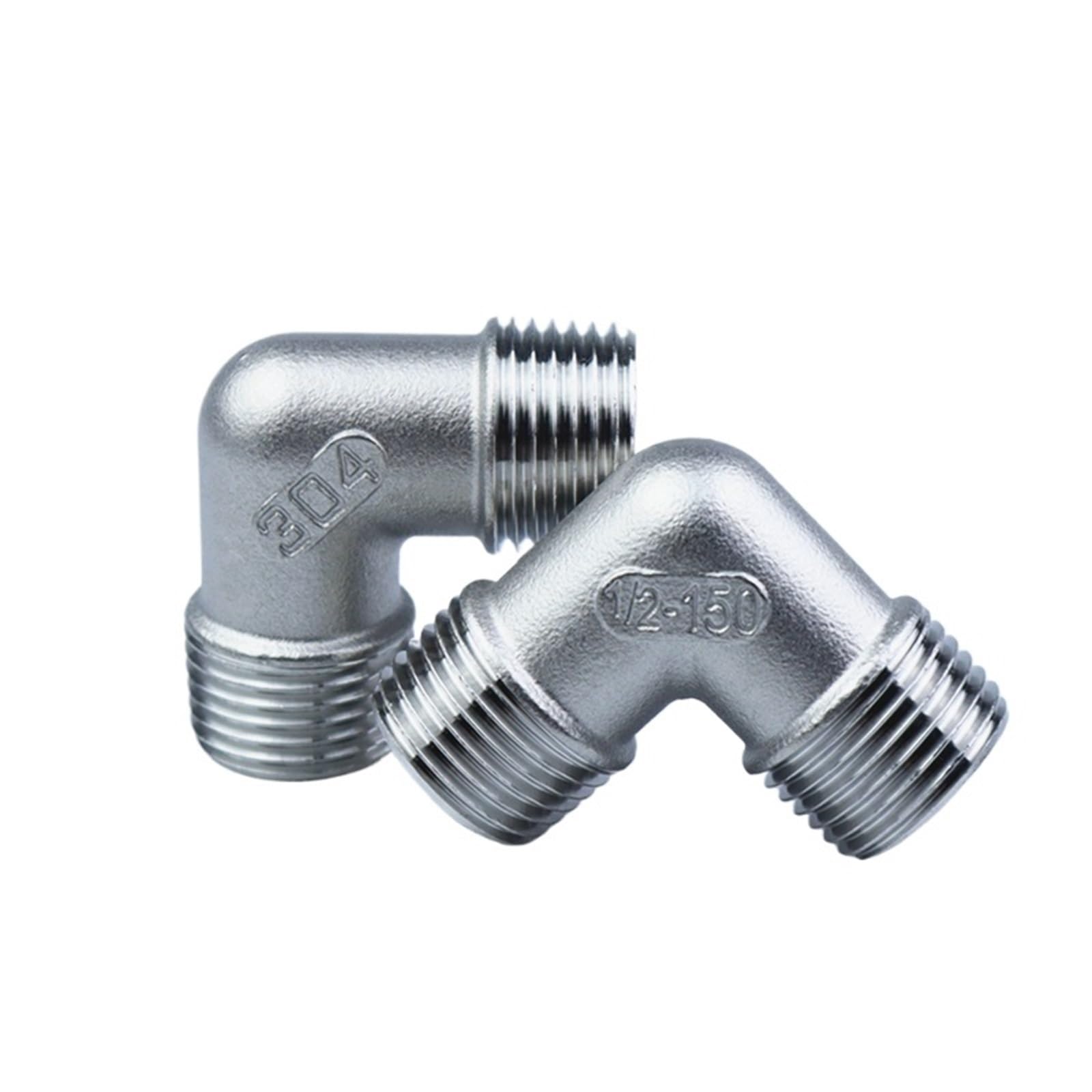 Adapter złącza kolankowego 90 stopni ze stali nierdzewnej 3304 - różne rozmiary (1/4" do 1-1/2") - 1 szt.(1-1/2inch)