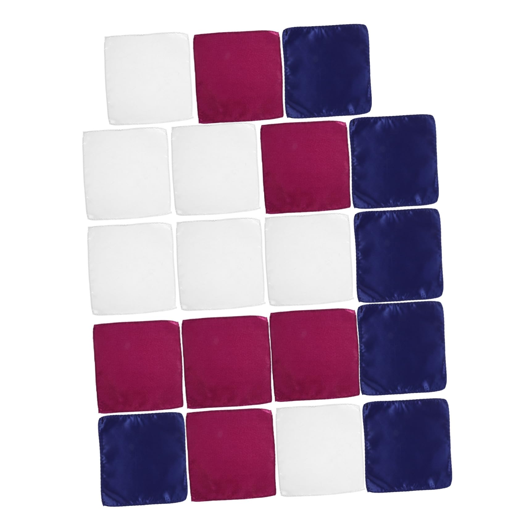 36 Pezzi Fazzoletti Taschino in Rayon Accessori Eleganti per Formali Matrimonio Party e Smoking Tessuto Leggero e Compatto per Viaggi