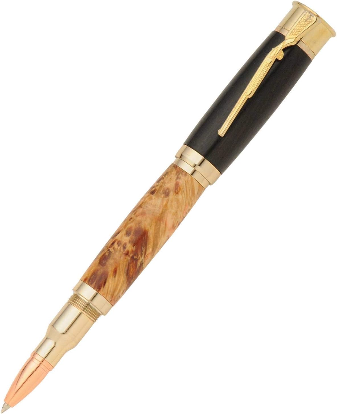 Penn State Industries PKCP6SET2 Over & Under Rollerball Pen Kit Starter Package Woodturning Project