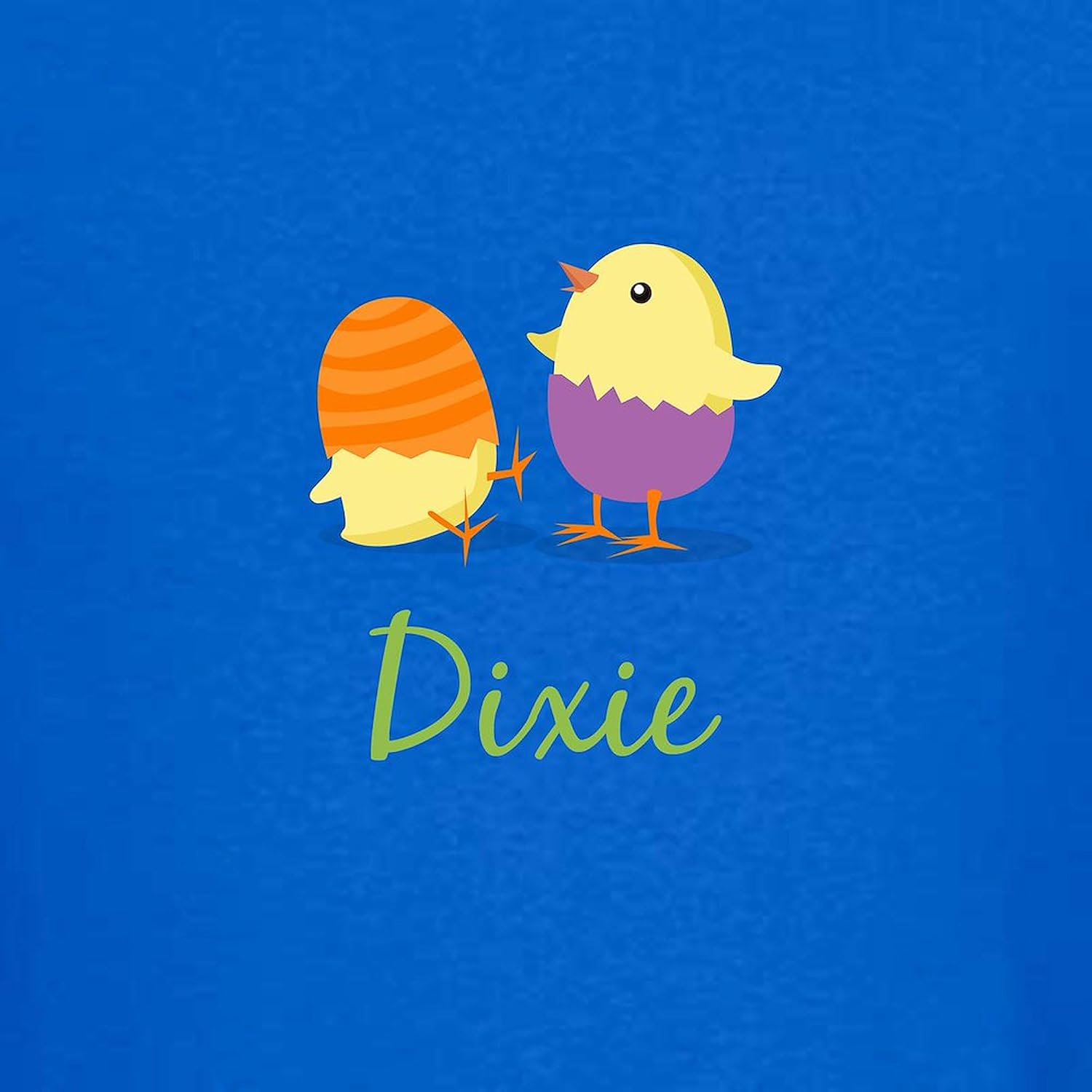 CafePress Easter Chick Dixie T Shirt Kids Dark Cotton T-Shirt