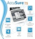 AccuSure TS Automatic Upper Arm Blood Pressure BP Monitor, White gallery image