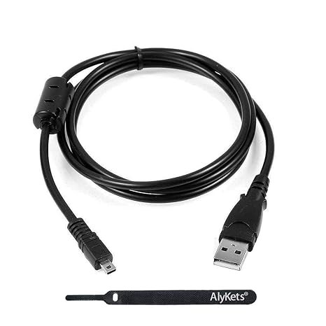 Replacenment USB Cable Cord Battery Charger for Sony Cybershot Cyber-Shot DSCH200, DSCH300, DSCW370, DSCW800, DSCW830, DSC-H200, DSC-H300, DSC-W370, DSC-W800, DSC-W830