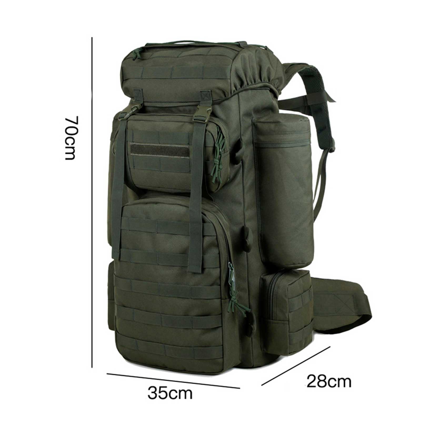 Wspinaczka, wędrówka, plecak Wojskowy plecak taktyczny 84L(21271)
